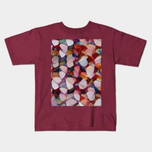 Shattered Hearts (MD23Val011) Kids T-Shirt